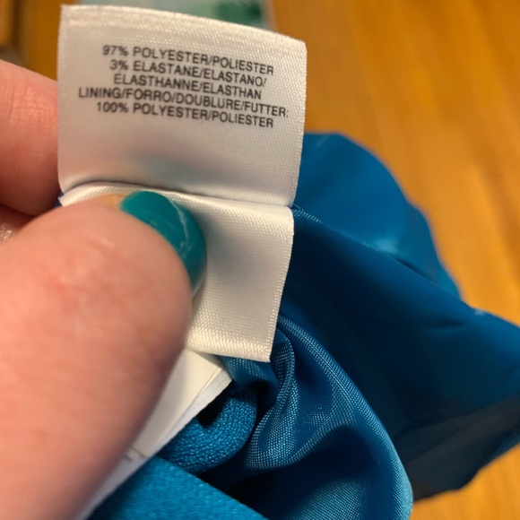 Kasper Blazer  - Teal and Cropped - Picture 7 of 7